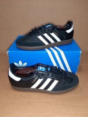 Adidas Samba OG Originals Black/White Gum Sole Very Good Condition SHIPS FAST!